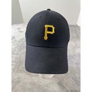Pittsburgh Pirates MLB Hat Cap Nike Black Dri Fit Baseball Adjustable Strapback